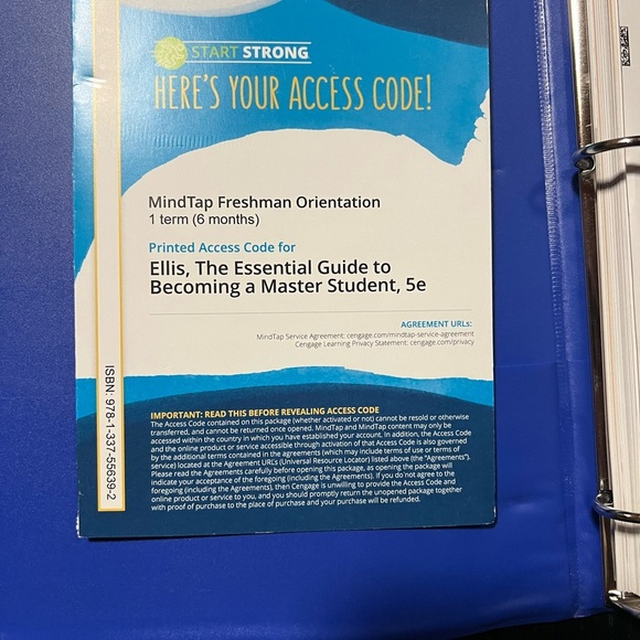 Becoming a Master Student 5e Dave Ellis Intro to College Loose Leaf Book - Picture 2 of 5